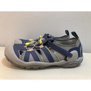KEEN newport hiking water sandals men 7 women 9 blue grey waterproof